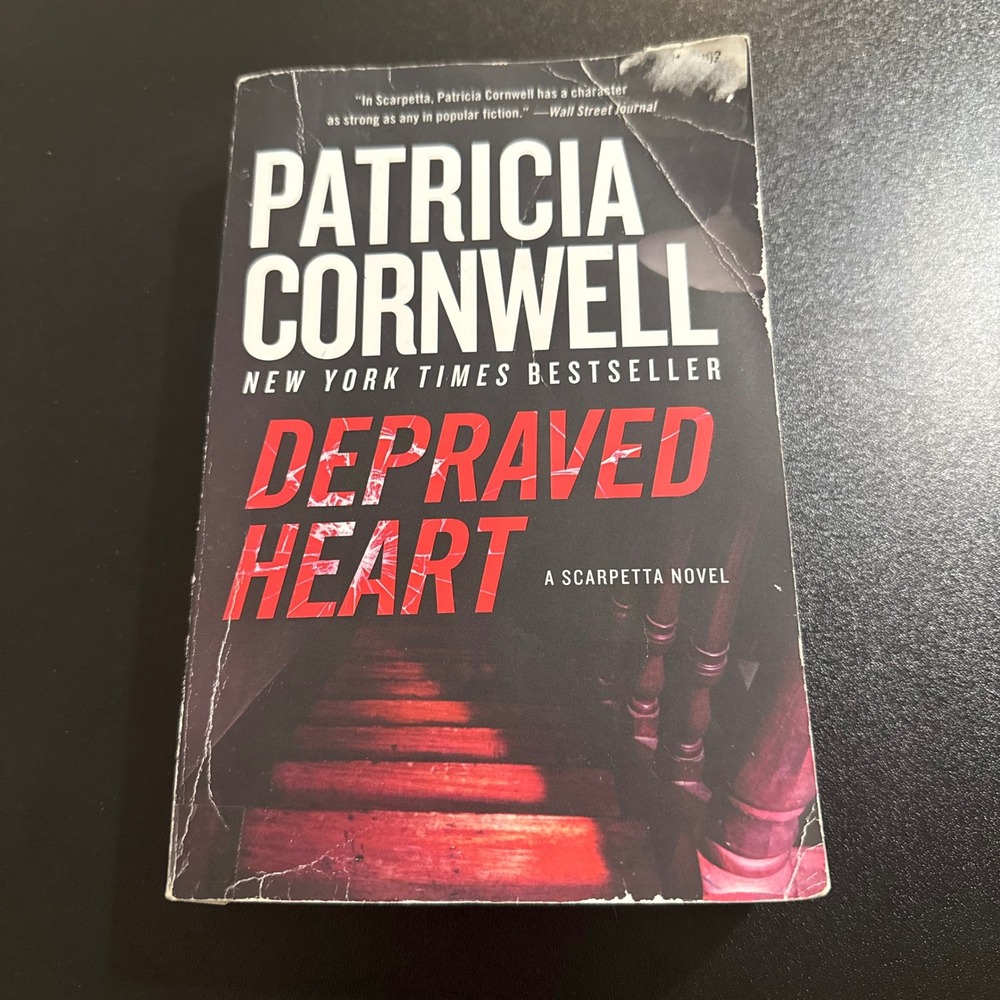 Depraved Heart Patricia Cornwell Kay Scarpetta Novel Paperback Crime Thriller